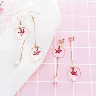 Wirework Non-matching Earring
