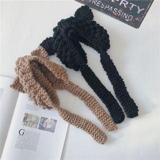 Cat Ear Lace-up Beanie