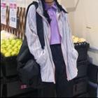 Striped Zip Jacket Stripes - One Size