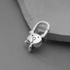 Bear Sterling Silver Pendant Silver - One Size