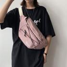 Drawstring Nylon Belt Bag
