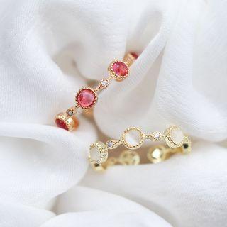 Cat Eye Stone Open Ring