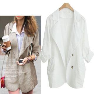 Tab-sleeve Blazer