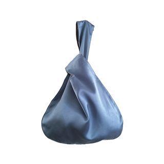 Plain Handbag Blue - One Size