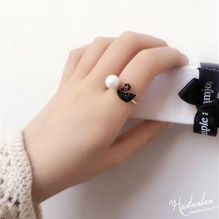 Swan Open Ring