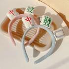 Mahjong Fabric Headband