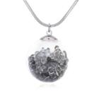 Crystal Ball Pendant Necklace