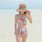 Flower Print Bikini