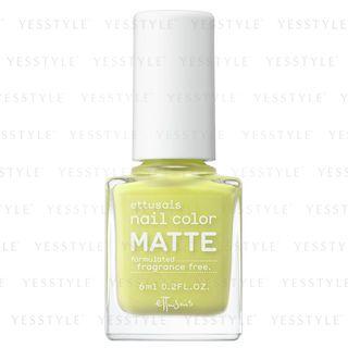 Ettusais - Nail Color Matte (ye Yellow) 6ml