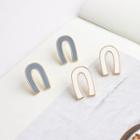 Alloy U-shape Earring