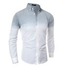 Gradient Tie-dye Long-sleeve Shirt