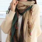 Gauzy Print Scarf