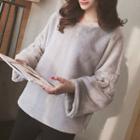 Faux Fur Pullover