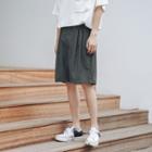 Drawstring-waist Dress Shorts