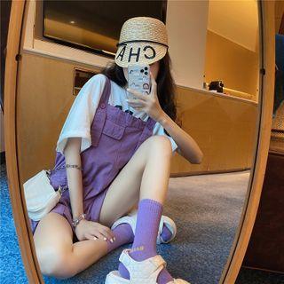 Printed Short-sleeve T-shirt / Jumper Shorts