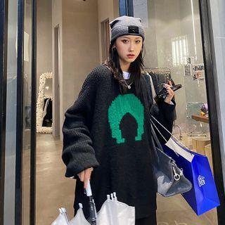 Crescent Jacquard Sweater