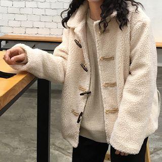 Toggle Coat Almond - One Size
