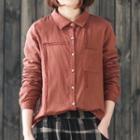 Fringed Hem Shirt