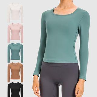 Long-sleeve Top / High Waist Leggings / Bike Shorts