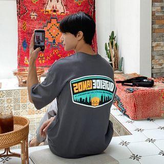 Outside Land Printed T-shirt