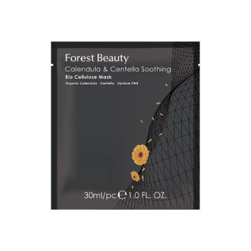 Forest Beauty - Calendula & Centella Soothing Bio Cellulose Mask 1 Pc