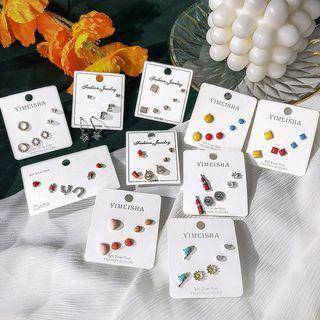 3 Pair Set: Alloy Earring (assorted Designs)