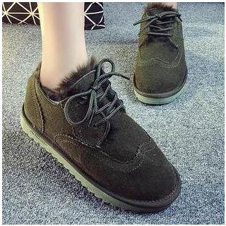 Lace-up Wingtip Shoes