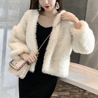Furry Open Jacket