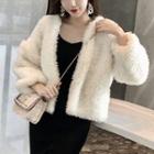 Furry Open Jacket