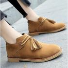 Tasseled Lace-up Shoes