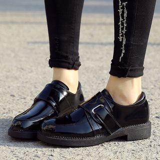 Patent Low Heel Shoes