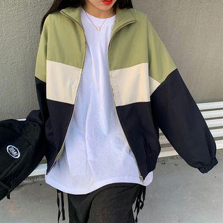 Three-tone Windbreaker