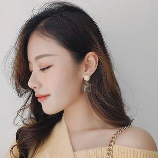 Square Dropped Earrings