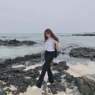 Ribbed Loungewear Pants