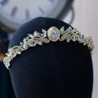 Rhinestone Headpiece 1pc - Gold - One Size