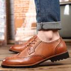 Lace-up Wingtip Oxfords