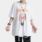 Short-sleeve Bulb Print T-shirt