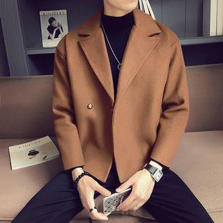 Padded Lapel Short Coat
