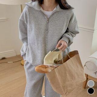 Quarter-zip Anorak Sweatshirt