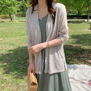 Open-front Loose-fit M Lange Cardigan