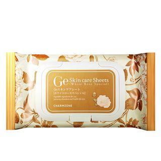 Charm Zone - Ge Skin Care Sheets (white Rose Special Edition) 60sheets 60sheets