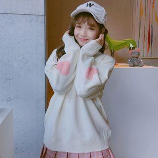 Heart Long-sleeve Sweater