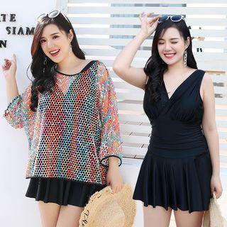 Set: Swim Dress + Cover Up