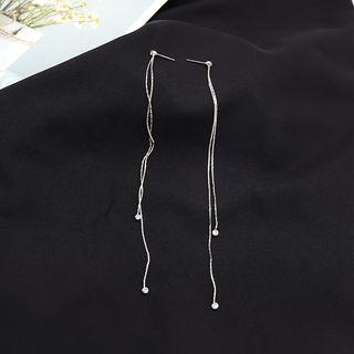Cz Threader Earring