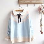 Patterned Sweater / Shirt / Set