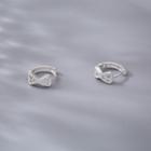 Bow Sterling Silver Earring 1 Pair - Bow Cuff Earrings - Silver - One Size