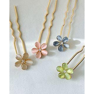 Pastel Flower Binyeo Hair Pin