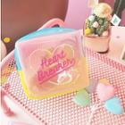 Transparent Pouch Pink - One Size
