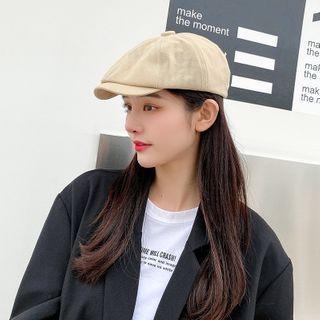 Retro Plain Octagon Cap