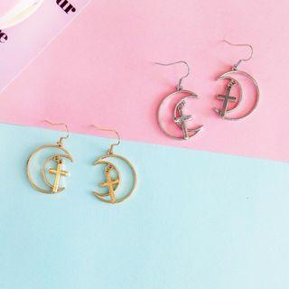 Moon Drop Earring/ Clip-on Earring